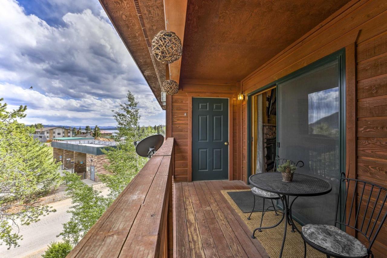 Mountain-View Condo With Deck Walk To Grand Lake Exterior photo